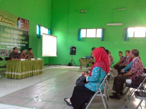 Peserta study wisata Kutai Kertanegara provinsi Kalimantan Timur