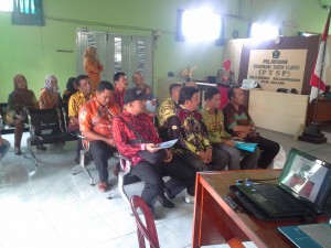 Peserta kunjungan dari kab. Samarinda Selatan